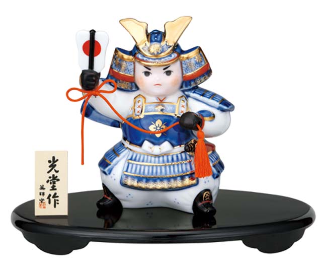 ５月人形・出世大将★日本土産（みやげ）や記念品に！英語説明書つき