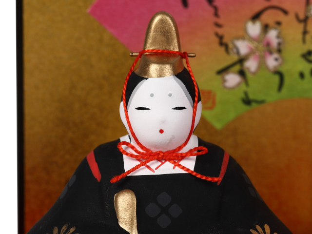 錦彩みやび親王雛飾り
