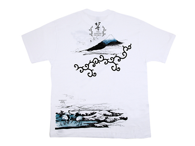 北斎Tシャツ 相州梅沢庄☆日本土産（みやげ）や記念品に！英語説明書つき