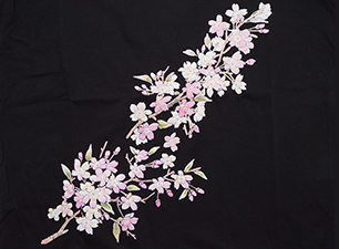 桜02　（黒）