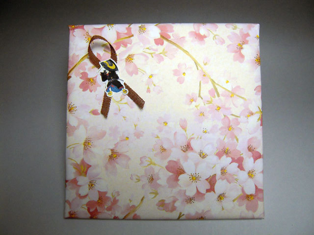 蒔絵マウスパッドラッピング