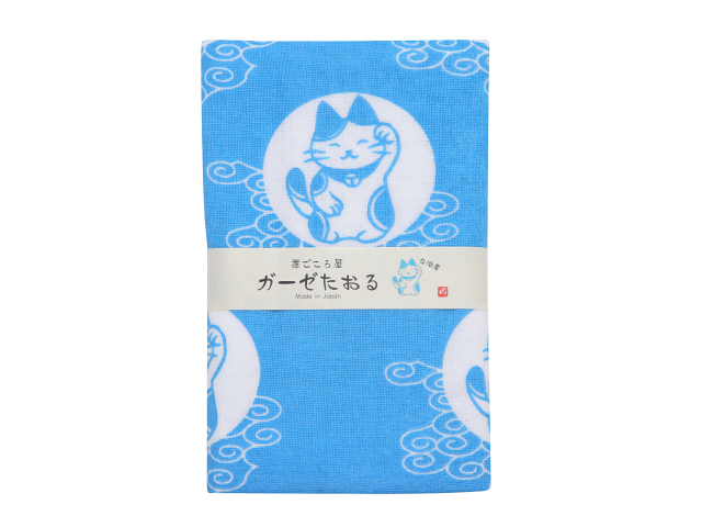 英語説明書付き 季ごころ屋ねこ物語 ガーゼたおる ピンク 日本土産 みやげ に 日本のおみやげ Com