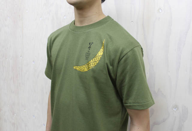北斎Ｔシャツ‐月夜の忍者（フロント）