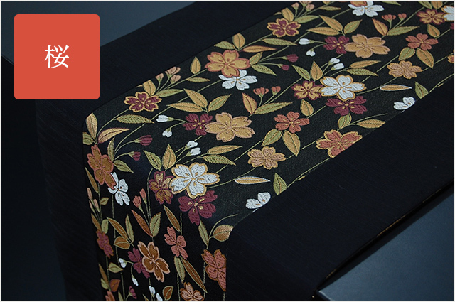 金襴テーブルランナー　（ロング）★日本土産（みやげ）や記念品に！英語説明書つき-中国語も対応