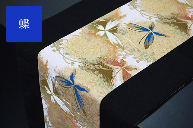 金襴テーブルランナー　（ロング）★日本土産（みやげ）や記念品に！英語説明書つき-中国語も対応