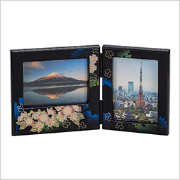 山中漆器 ダブルピクチャー輝桜（きざくら）