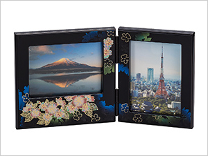 山中漆器 ダブルピクチャー輝桜（きざくら）