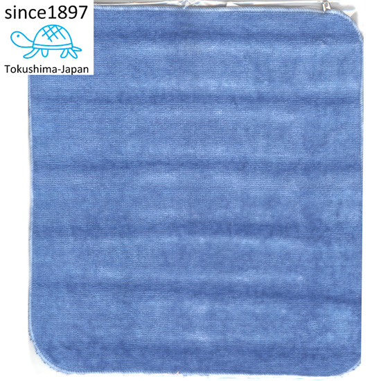 あまべ藍　パイルハンカチ