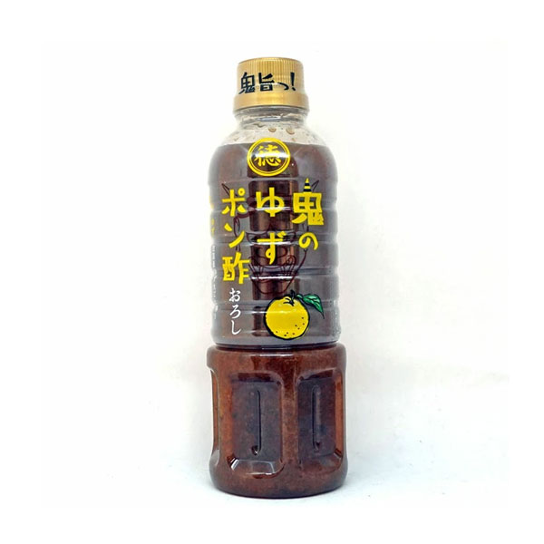 徳島産業 鬼の【ゆず】ポン酢 おろし 400ml
