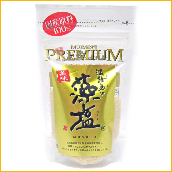 淡路島の藻塩（茶）　PREMIUM　80g