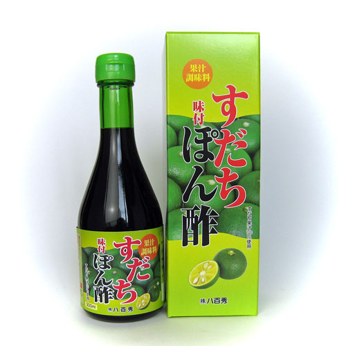 八百秀　すだちポン酢　３００ｍｌ