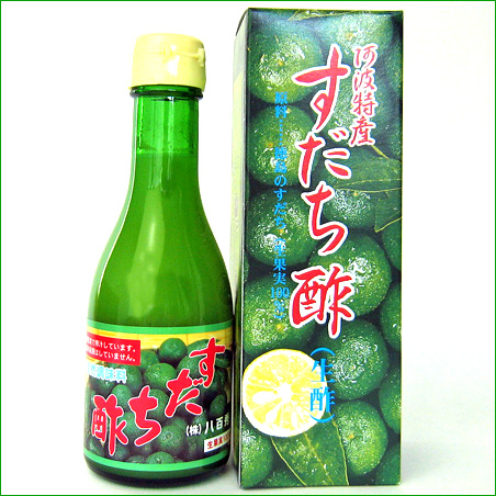 八百秀　すだち酢１８０ｍｌ