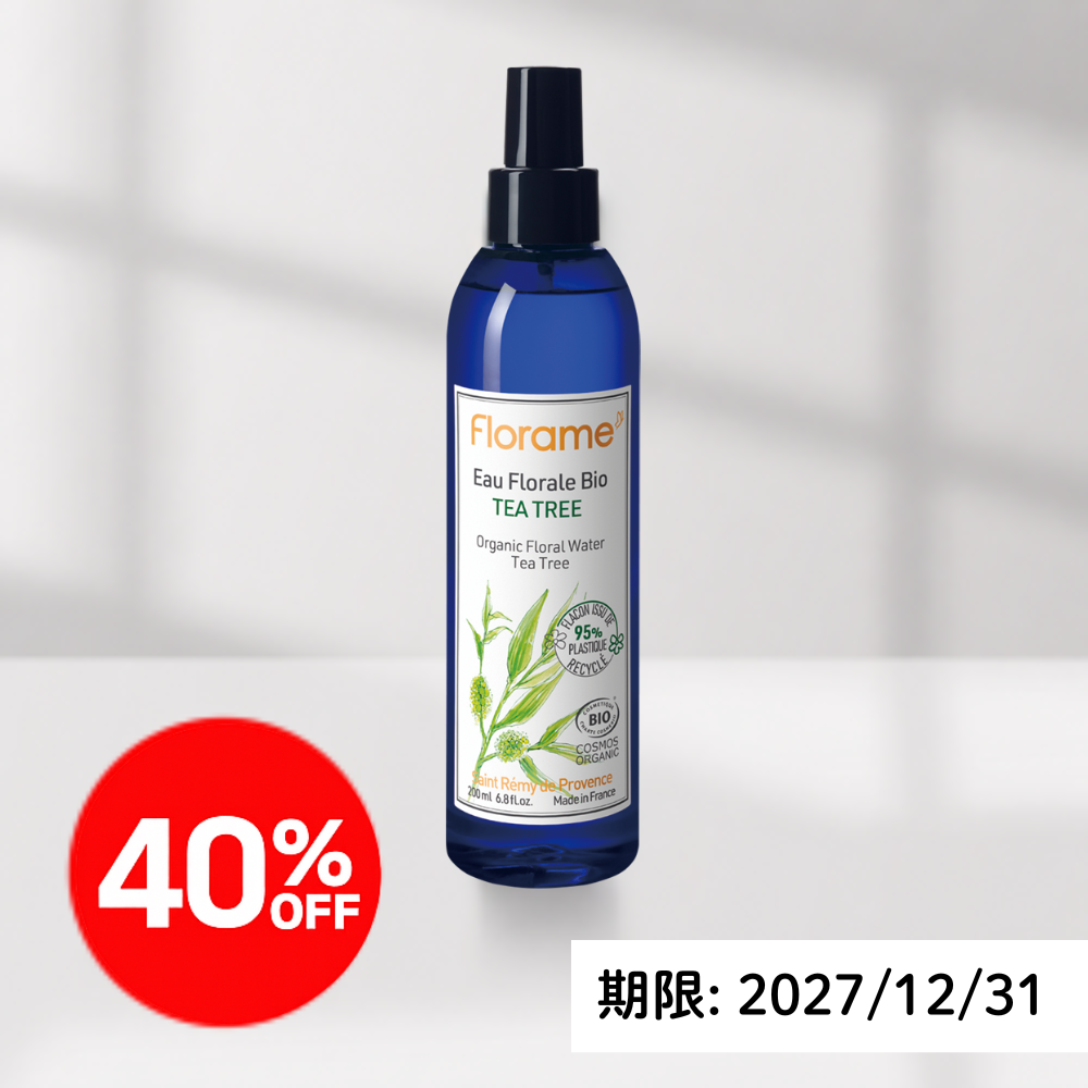 【40%OFF】フローラム フローラルウォーター ティーツリー Bio 200ml |FL25837＜2026年12月31日期限＞