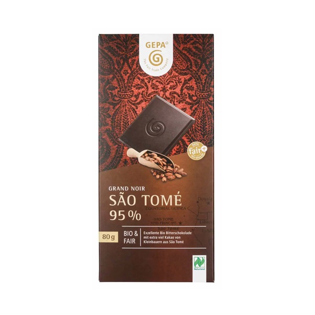 ゲパ グランノワール ビオ ダークチョコレート 95% 80g■ |GP8961813