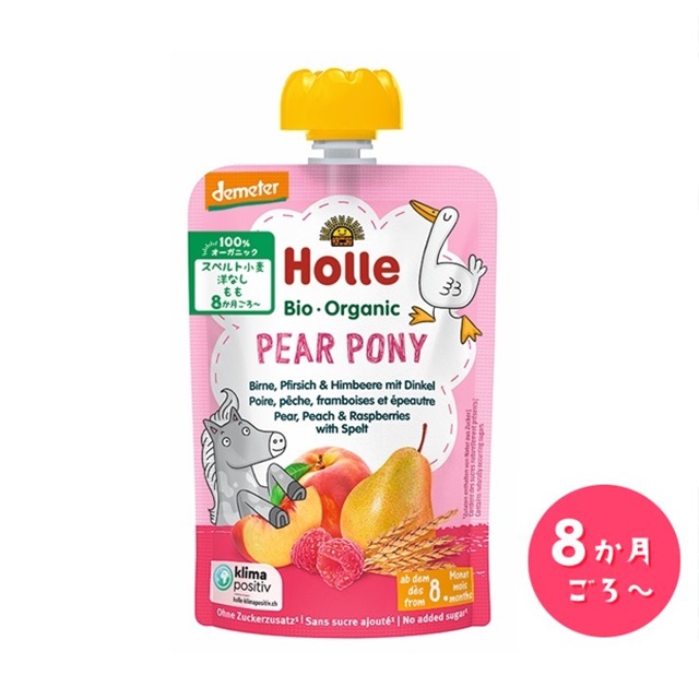 有機ベビースムージー ペアーポニー 100g (月齢8か月～) |HO151104