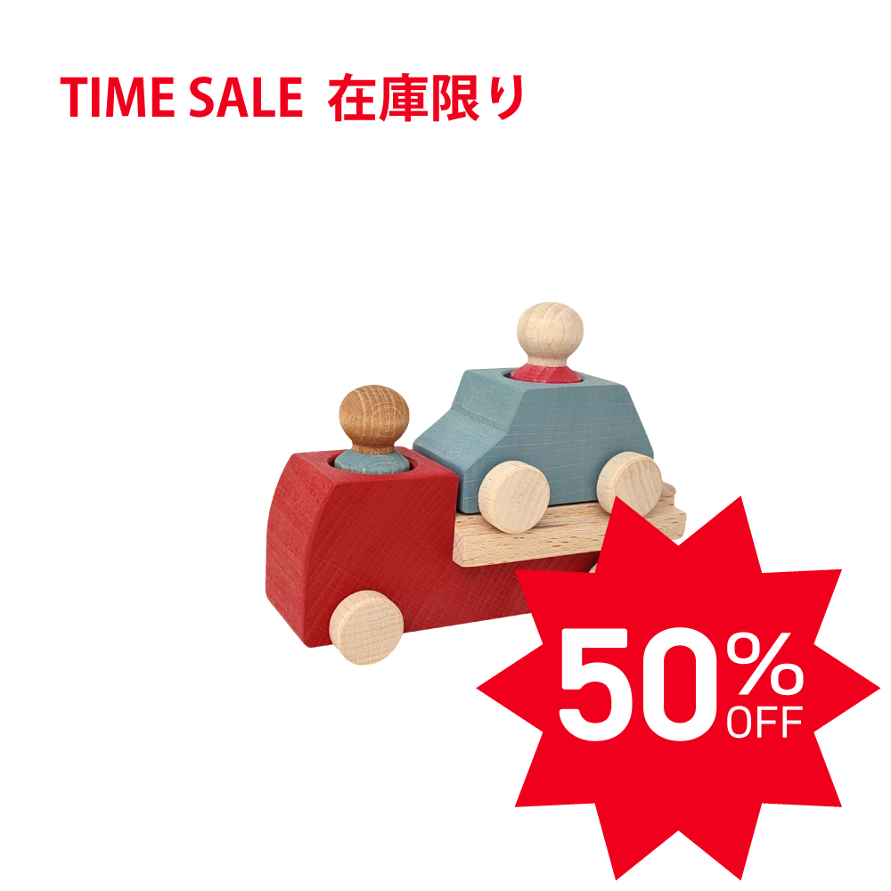 【TIMEセール50％OFF】ルブロナ レッカー車 ファイアーレッド |LL122002
