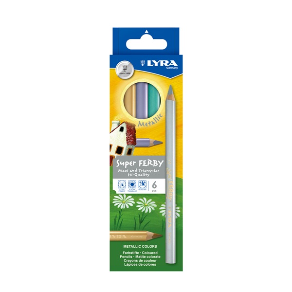 リラ　スーパーファルビーラッカード（軸カラー） メタリック6色　|LY3721062