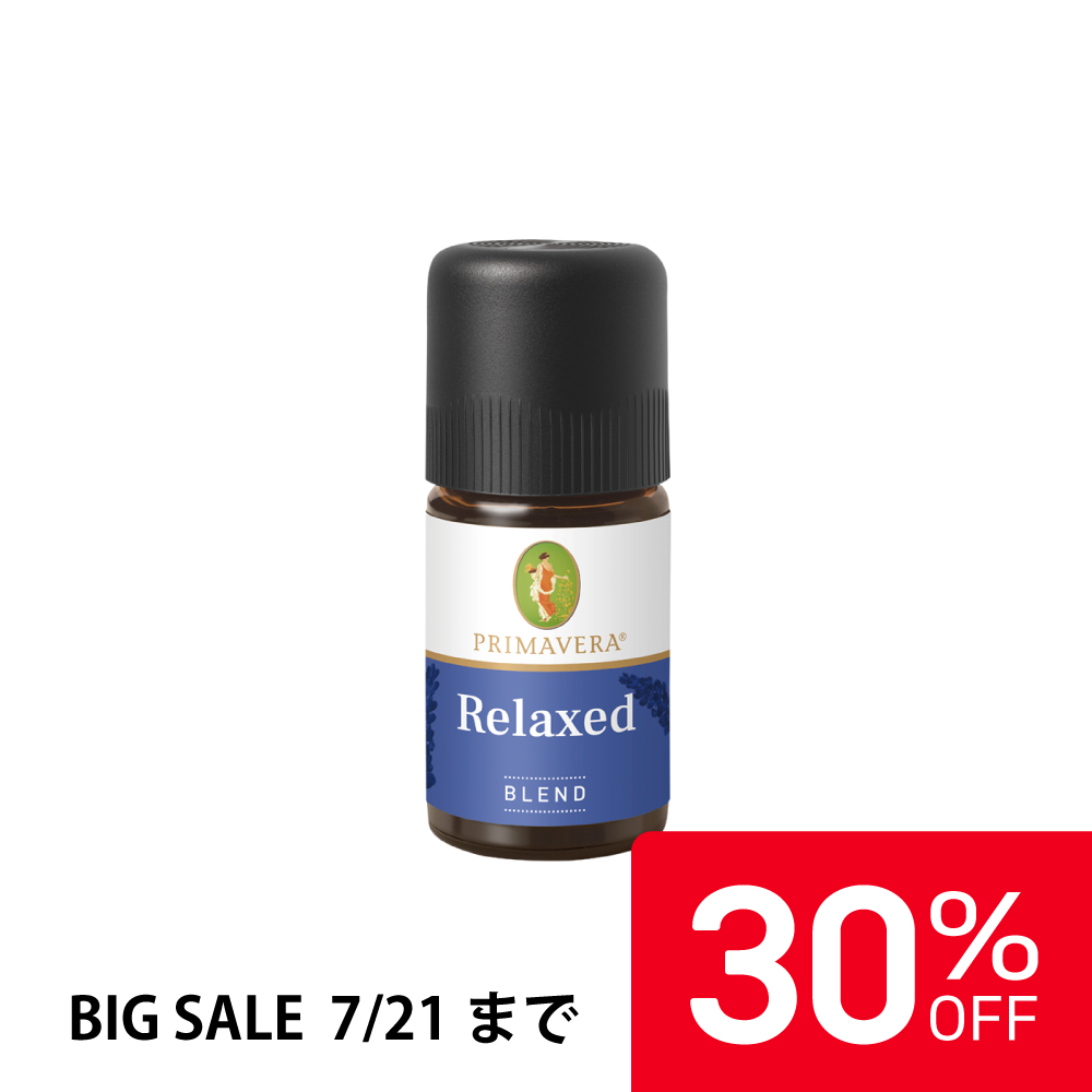 【30%OFF】プリマヴェーラ ブレンドエッセンシャルオイル リラックス 5ml |PV18503