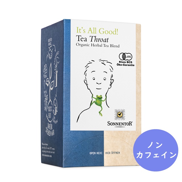 イッツオールグッド ティー スロート 18袋入 (ブレンドハーブティー) |SO02702
