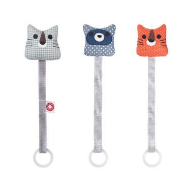 フランク＆フィッシャー　おしゃぶりホルダー(ブルータイガー/ラクーン/タイガー)|FF15022005