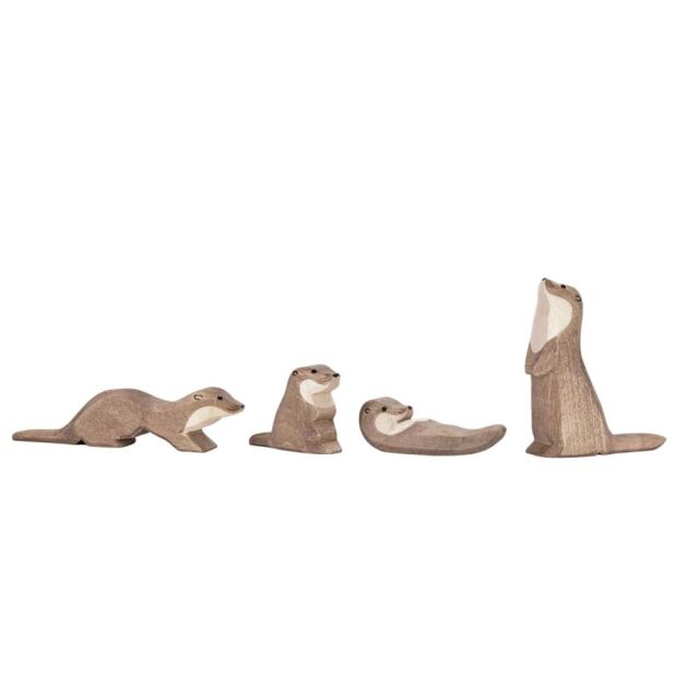 オストハイマー　ラッコ4匹セット オストハイマー Sea Otter standing(シーオッター（スタンディング