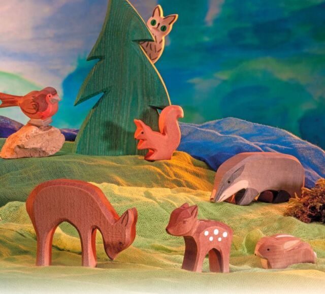 オストハイマー Squirrel sitting(リス（すわり）) |OS16602