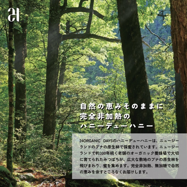 オーガニック ハニーデューハニー 250g |24MH5475