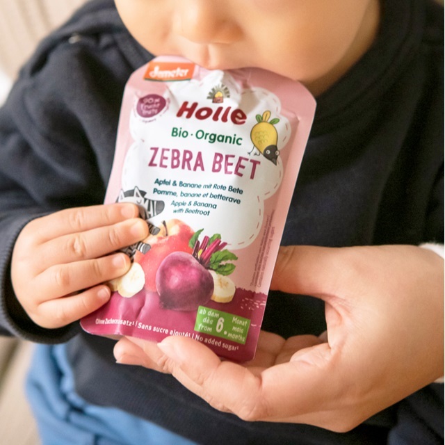 ホレ 有機ベビースムージー ゼブラビーツ 100g (月齢6ヶ月～) |HO150004