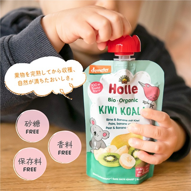 ホレ 有機ベビースムージー キウイコアラ 100g (月齢8ヶ月～) |HO150904