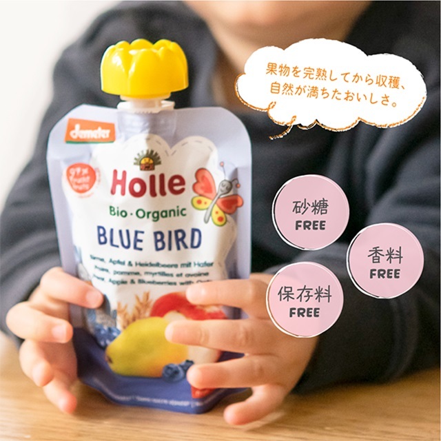 ホレ 有機ベビースムージー ブルーバード 100g (月齢6ヶ月～) |HO151004
