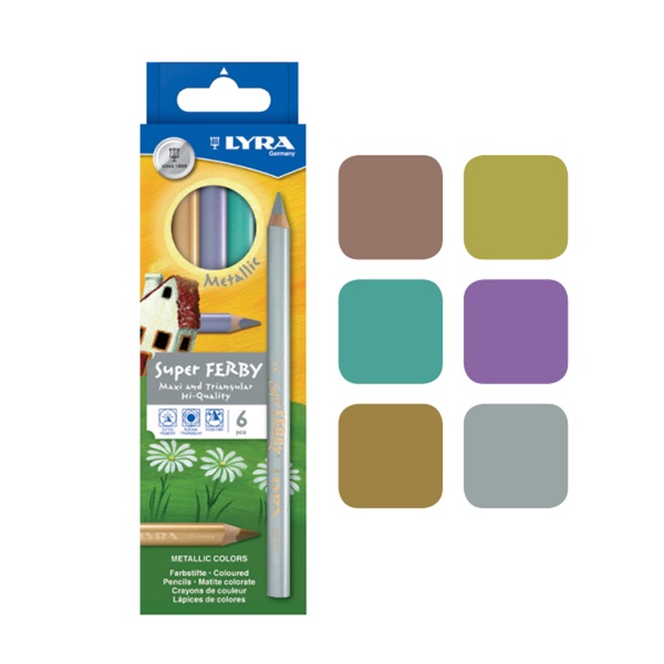 リラ　スーパーファルビーラッカード（軸カラー） メタリック6色　|LY3721062