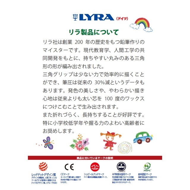 リラ 製品について