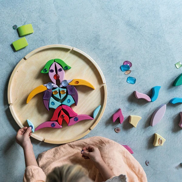 【数量限定】サークルフラワーブロック（73ピース）｜SH43065【公式通販】グリムス GRIMMS