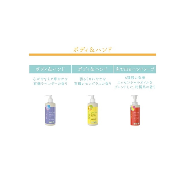 ソネット（SONETT)【公式通販】マイルドハンドソープ シトラス