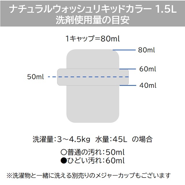 ソネット ナチュラルウォッシュリキッドカラー (色柄物用洗濯洗剤) 1.5L |SNN5640