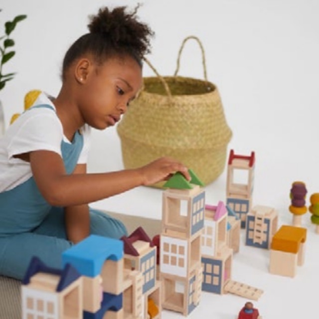 ベーシックタウンセット レッド×ブルー｜ルブロナ【公式通販