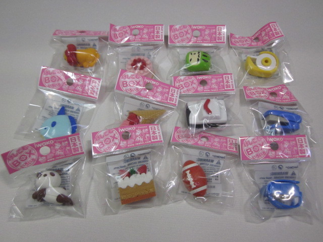 消しゴムコレクション268個