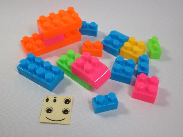50 カラフルブロック　（25個入）