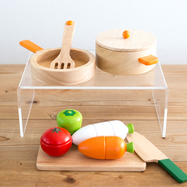木製調理用具セット＆お野菜サクサクセット