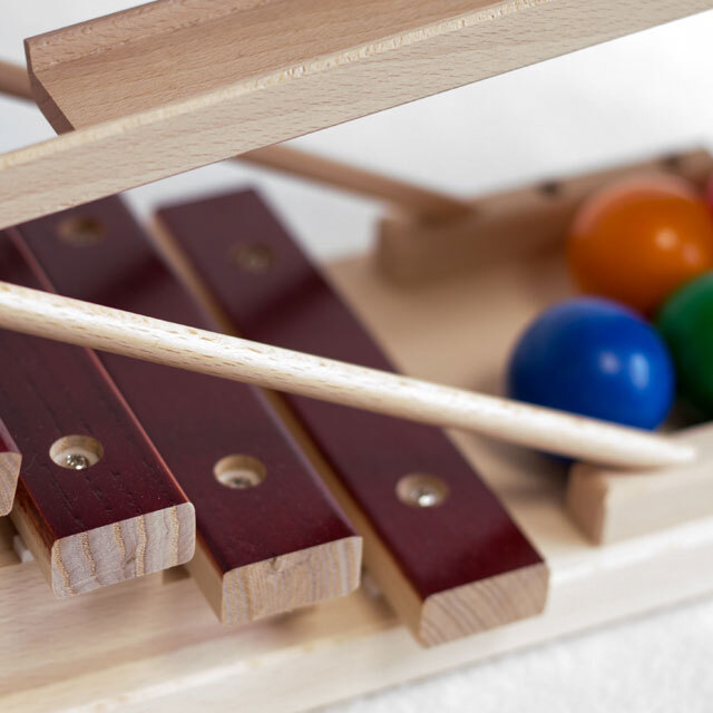 音がなる木琴のようなスロープ