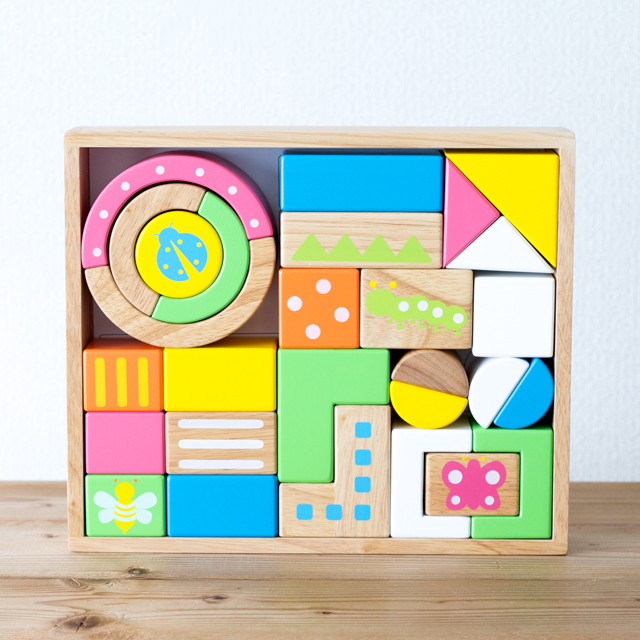エデュテ サウンドブロックスラージ カラフル積み木 木のおもちゃ おもちゃの森sapporo