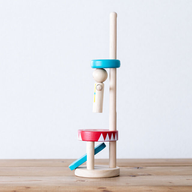 ジャンピングアクロバット 木製