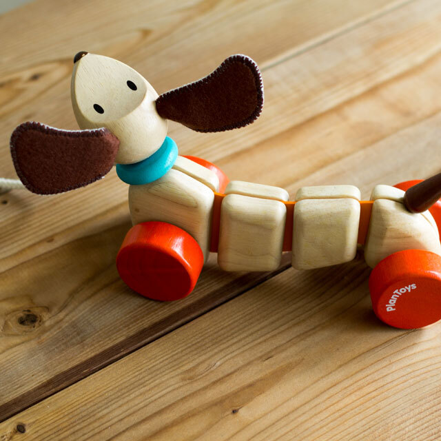 プラントイ ハッピーパピー 犬のおもちゃ 木のおもちゃ専門店 おもちゃの森sapporo