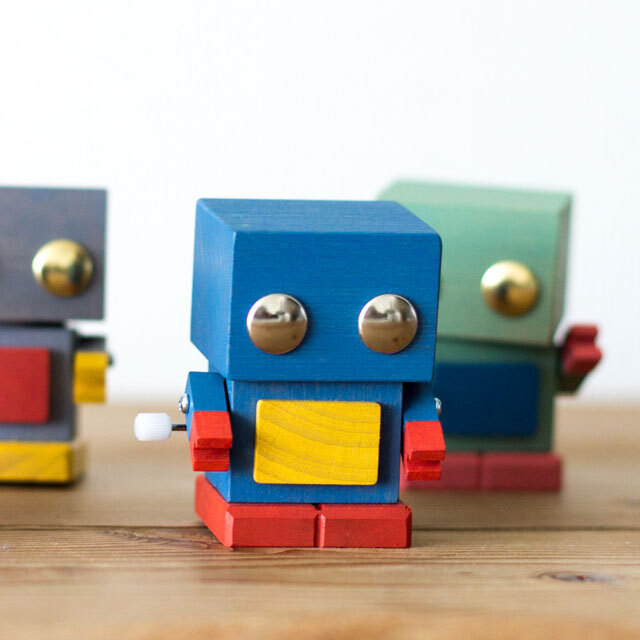 ブリ木ロボ ブルー