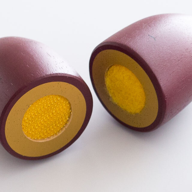 食材いっぱい!ままごと単品7種【エドインター】【GENIジェニ】【木製ままごと】【レターパックプラス可】 さつまいもの断面マジックテープ式