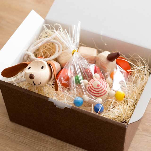 ハッピーパピーセット オリジナルギフト｜木のおもちゃ専門店 おもちゃ