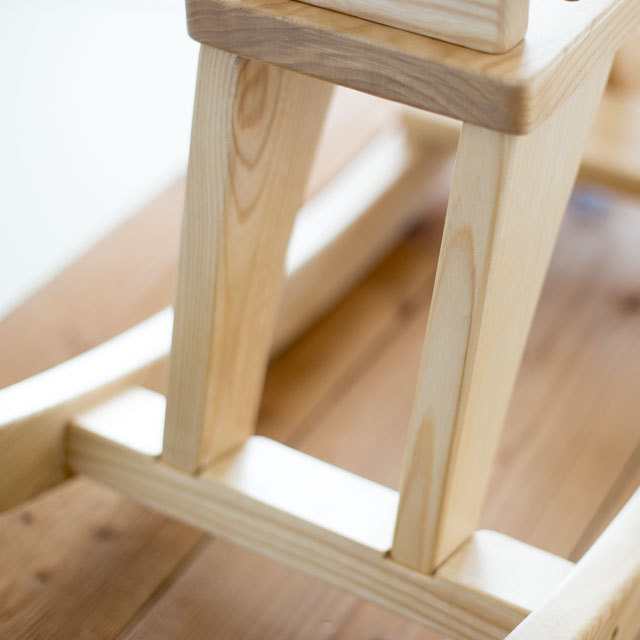 木馬足の付け根