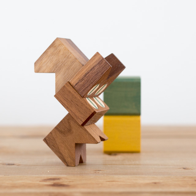 ネコブロック　ウォルナット