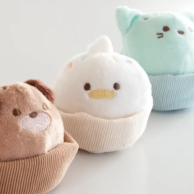 鳥の布おもちゃ