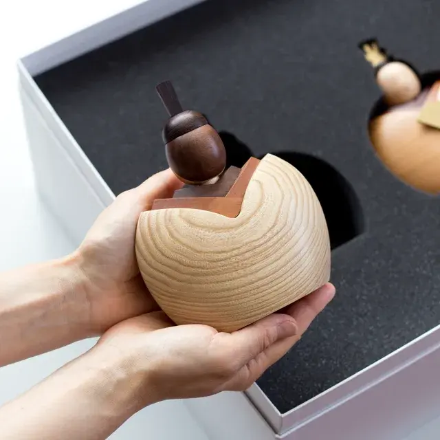 HINA ササキ工芸 木製雛人形｜木のおもちゃ専門店おもちゃの森sapporo